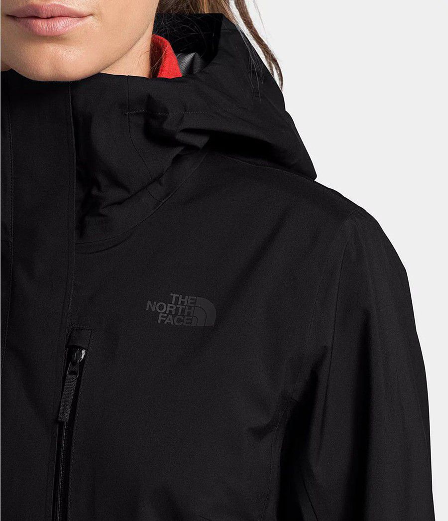 Dámské Rainwear The North Face Dryzzle Futurelight Černé | JPBIRNU-06