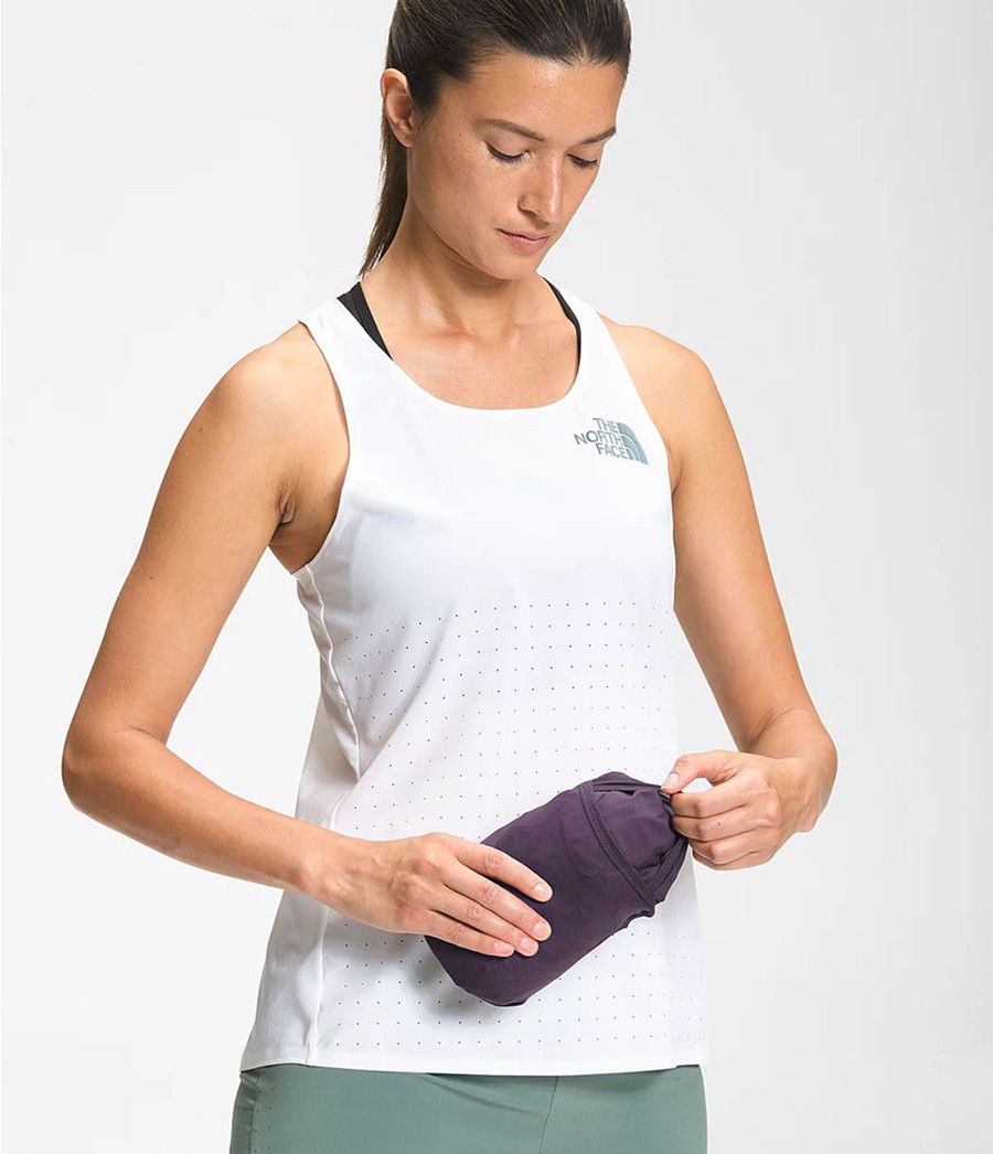 Dámské Rainwear The North Face Flight Lightriser Futurelight Tmavě Fialové | ZJQRBCK-38