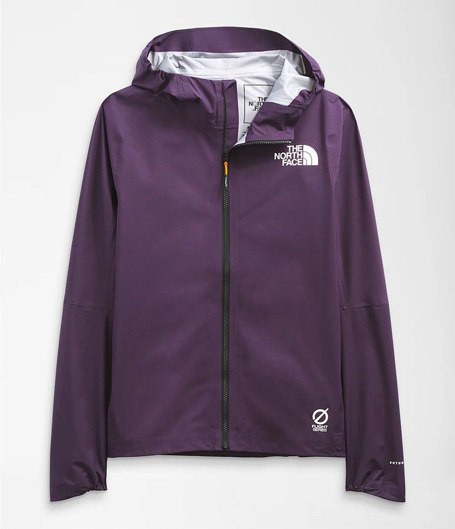 Dámské Rainwear The North Face Flight Lightriser Futurelight Tmavě Fialové | ZJQRBCK-38