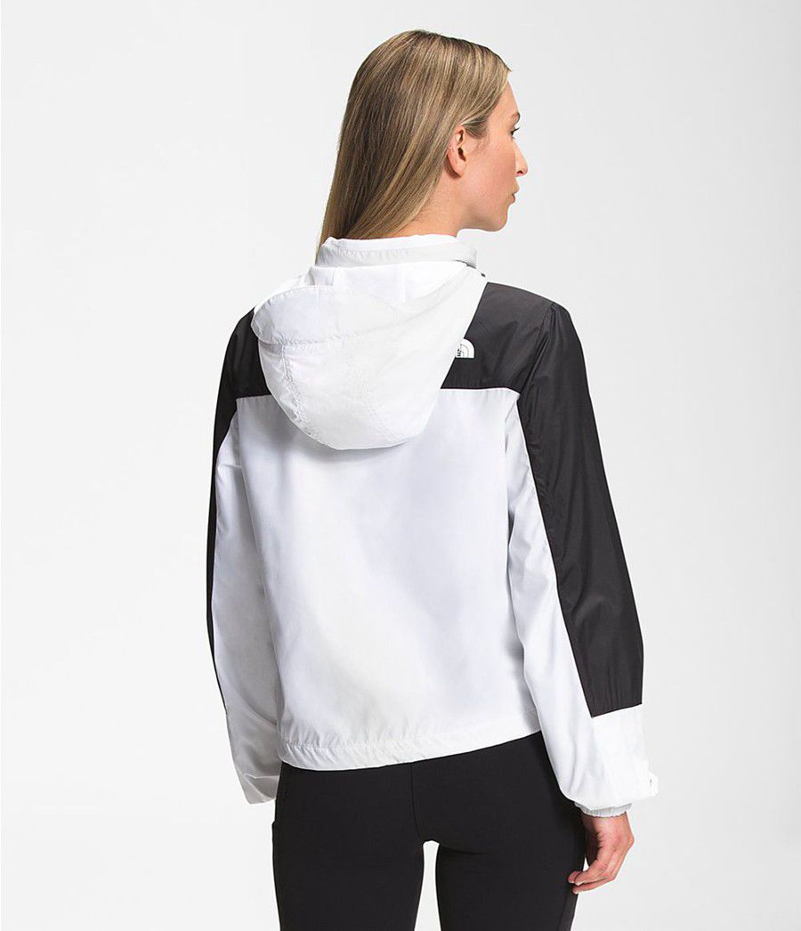 Dámské Rainwear The North Face Hydrenaline Wind Bílé | AHJLSDW-79