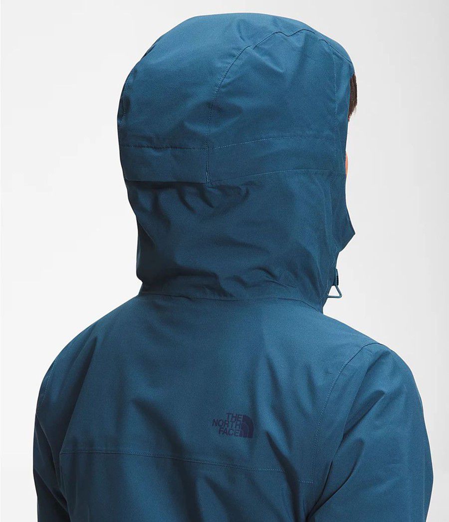 Dámské Rainwear The North Face Printed Carto Triclimate® Blankyt | TBOISCY-49