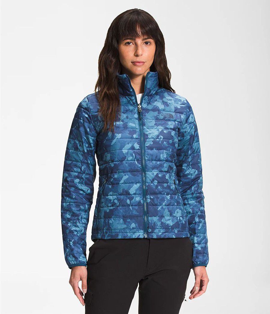 Dámské Rainwear The North Face Printed Carto Triclimate® Blankyt | TBOISCY-49