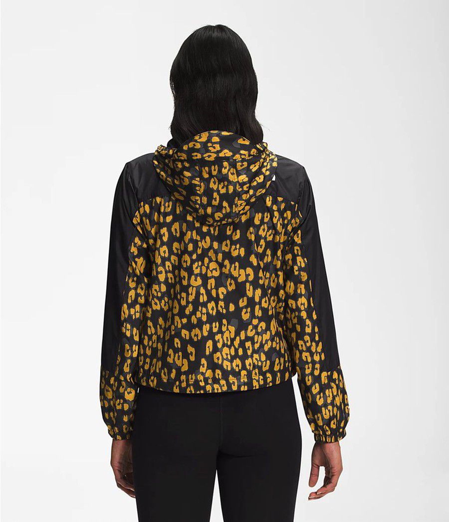 Dámské Rainwear The North Face Printed Hydrenaline Wind Leopard | SNRFJDK-76