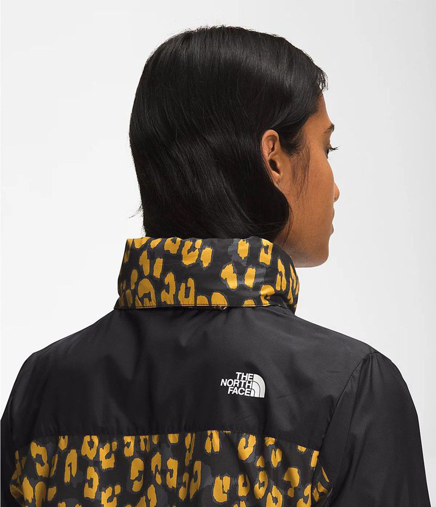 Dámské Rainwear The North Face Printed Hydrenaline Wind Leopard | SNRFJDK-76