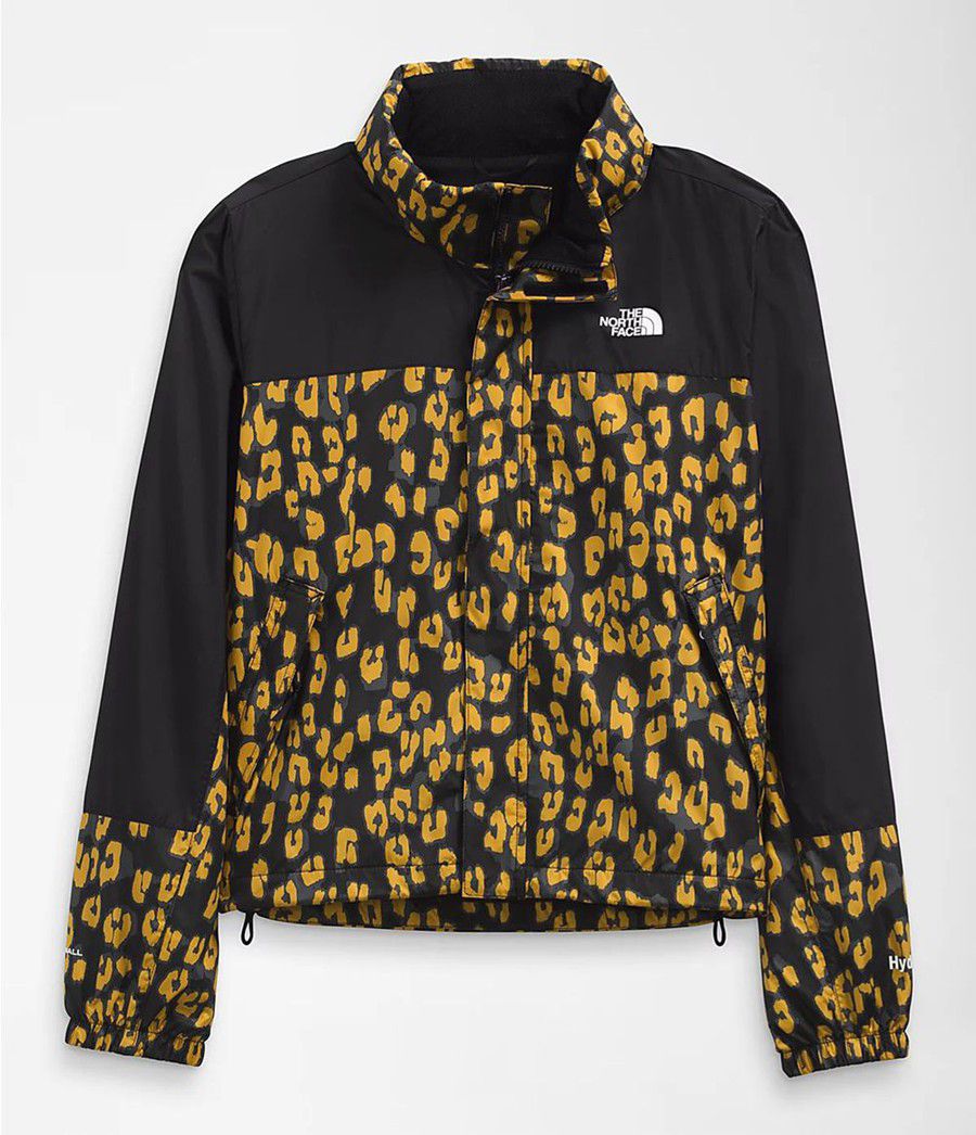 Dámské Rainwear The North Face Printed Hydrenaline Wind Leopard | SNRFJDK-76