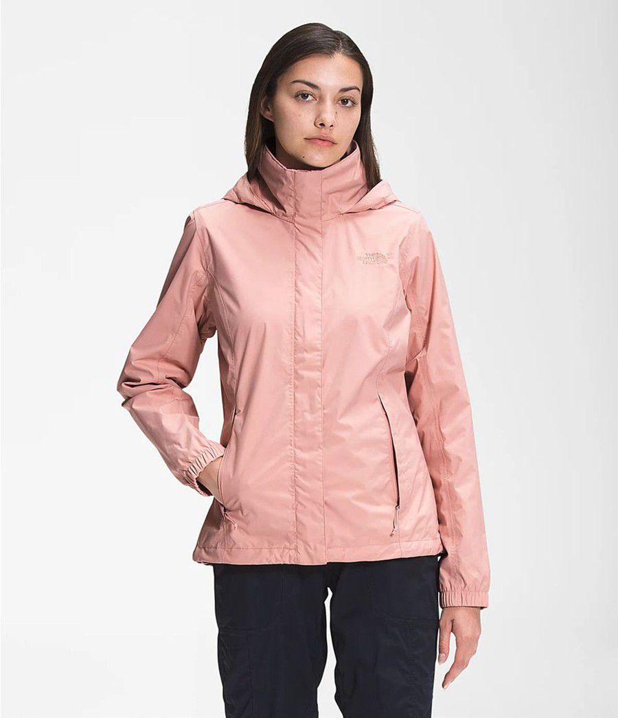 Dámské Rainwear The North Face Resolve 2 Růžové | BTJPGCQ-04