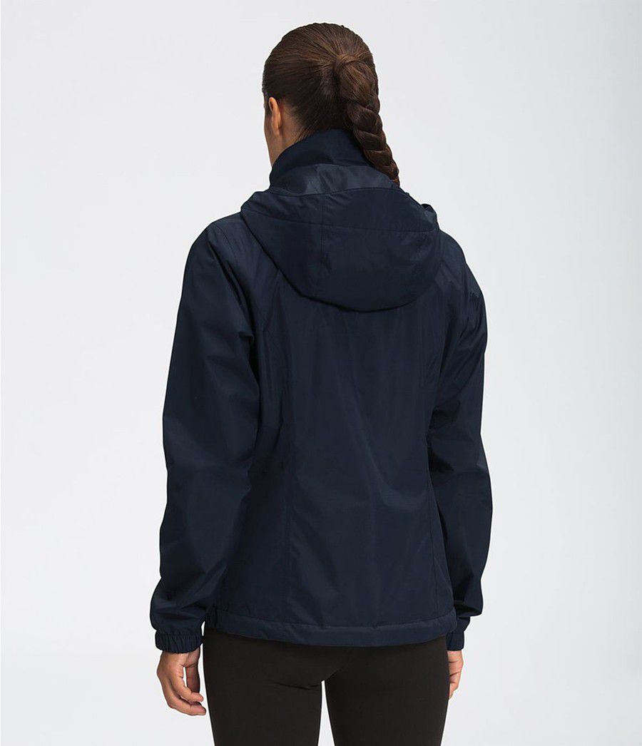 Dámské Rainwear The North Face Resolve 2 Tmavě Blankyt | RWDPMKI-01