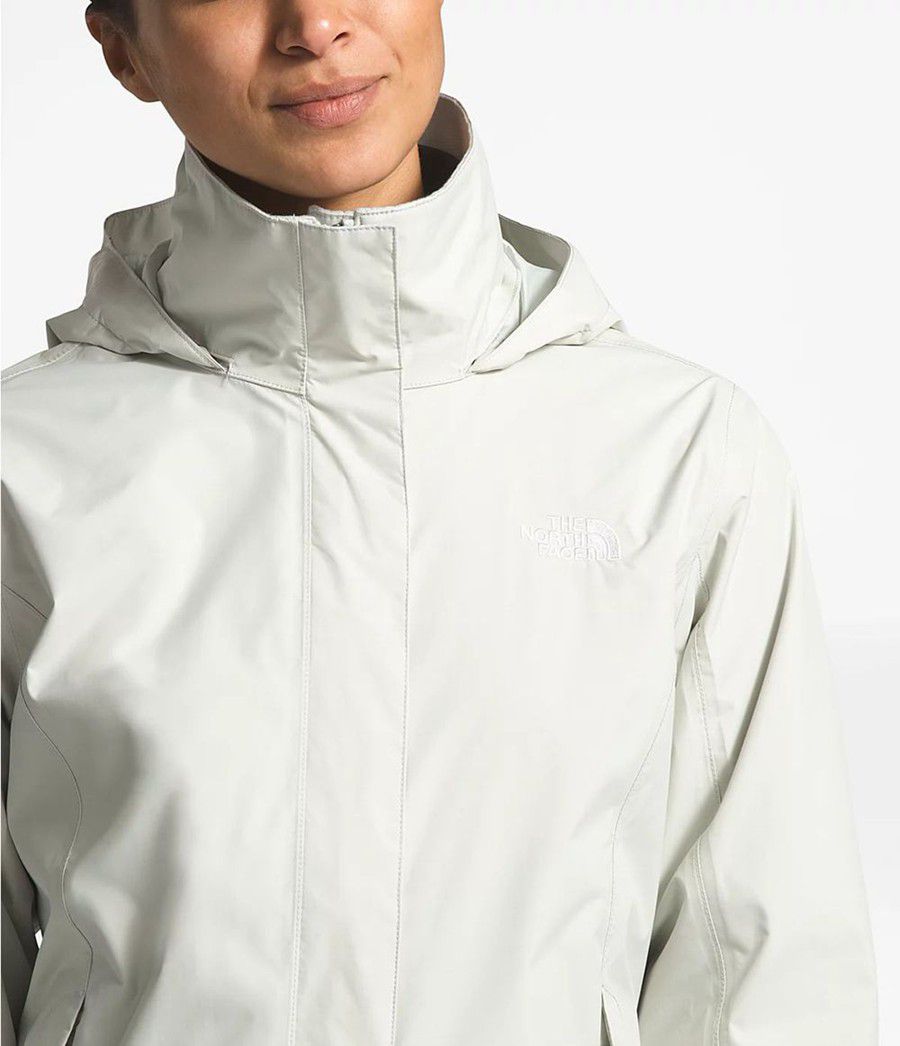 Dámské Rainwear The North Face Resolve 2 Šedé | HSFXWMJ-50