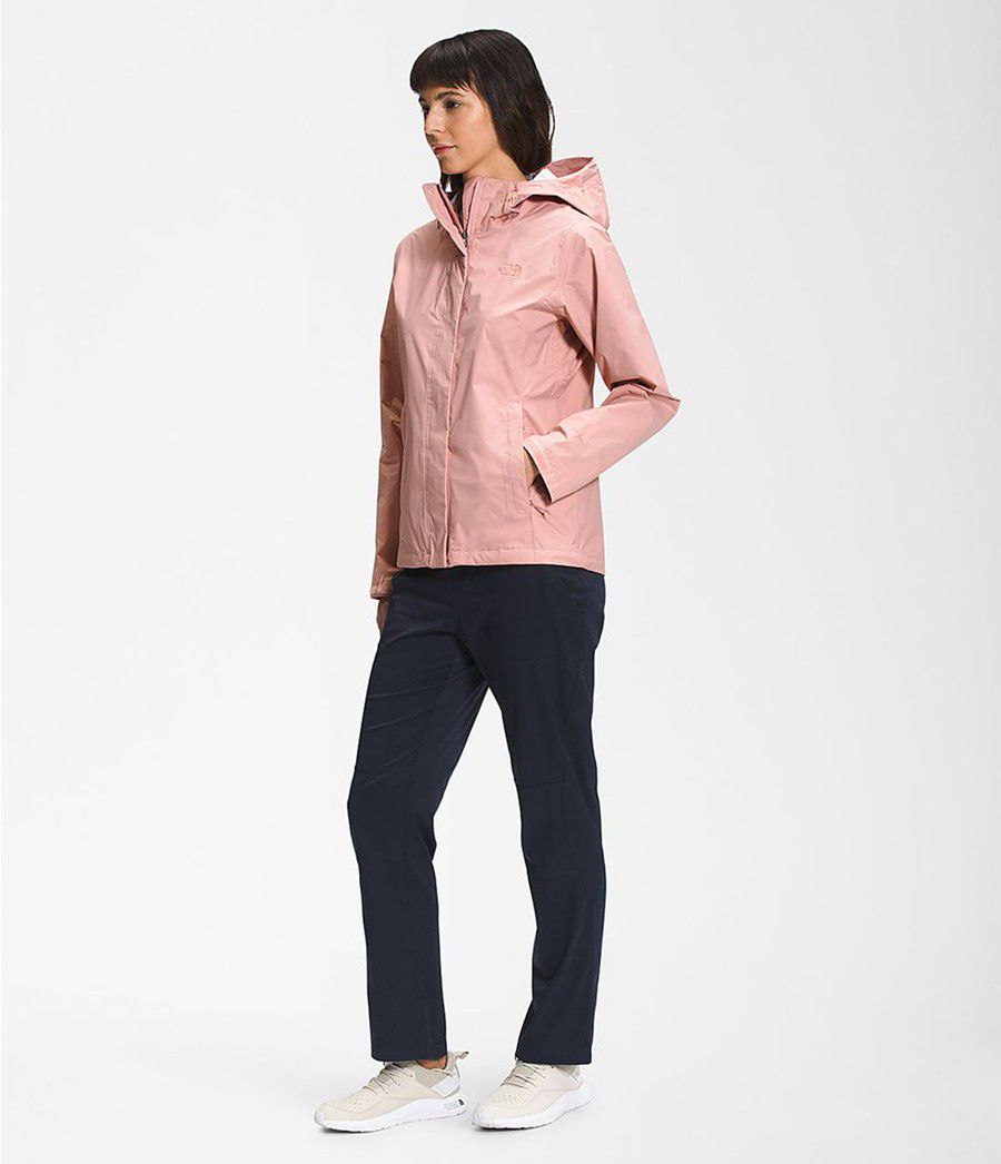 Dámské Rainwear The North Face Venture 2 Růžové | WEZPCSR-29