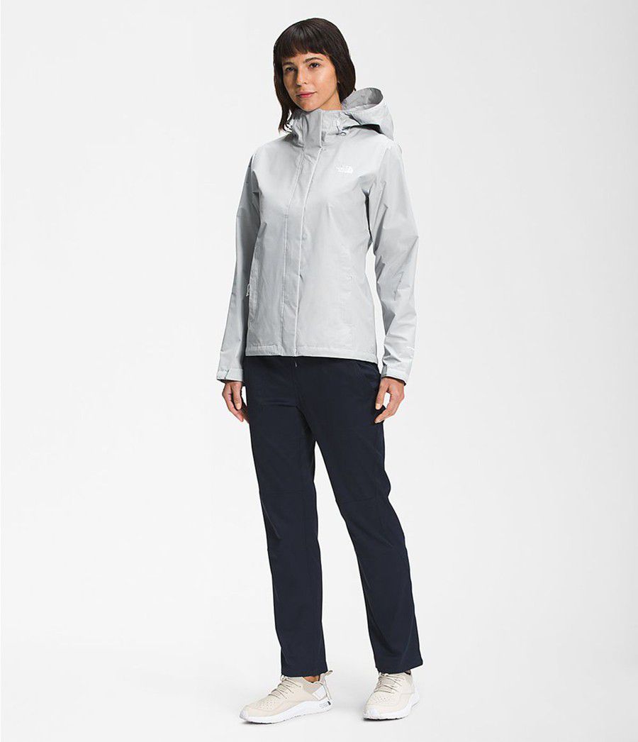 Dámské Rainwear The North Face Venture 2 Světle Šedé | ROZAJCK-20