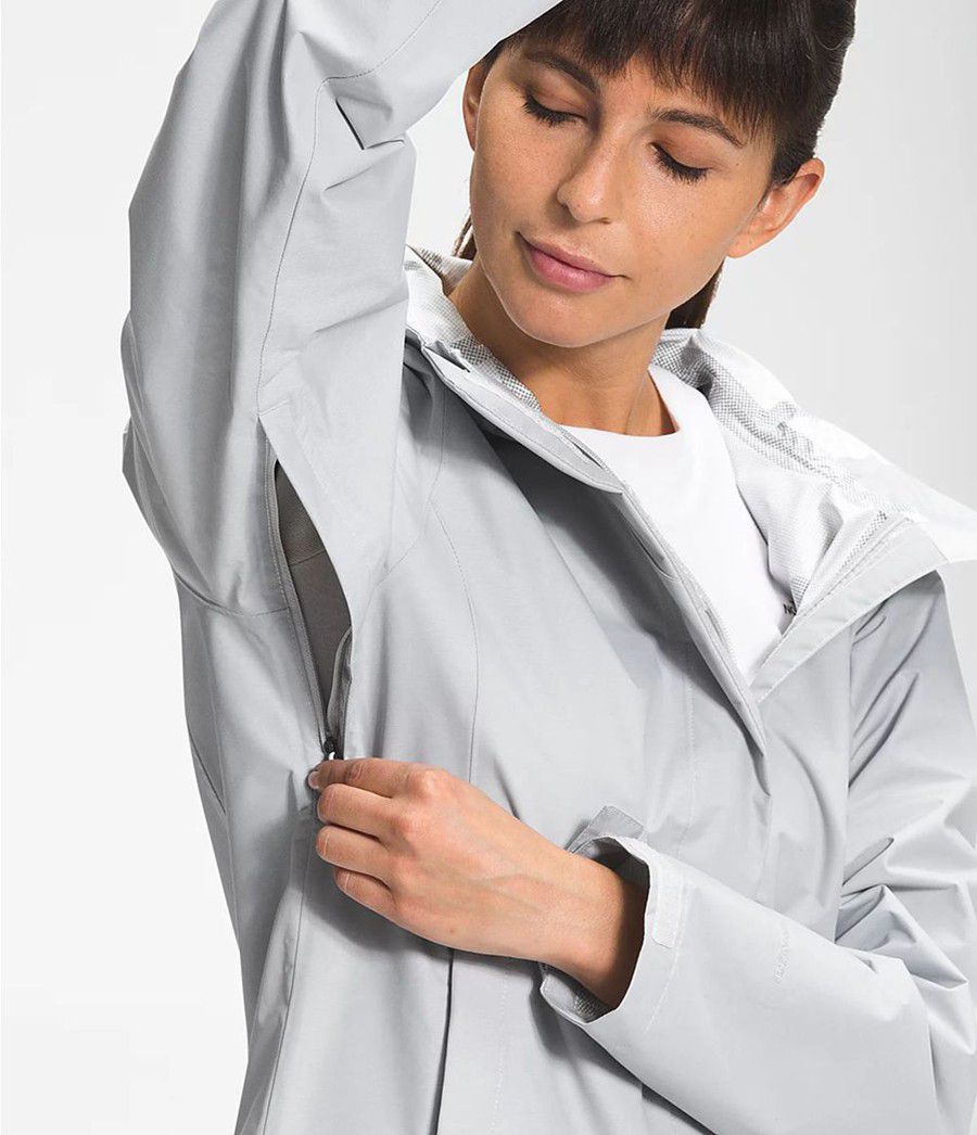 Dámské Rainwear The North Face Venture 2 Světle Šedé | ROZAJCK-20