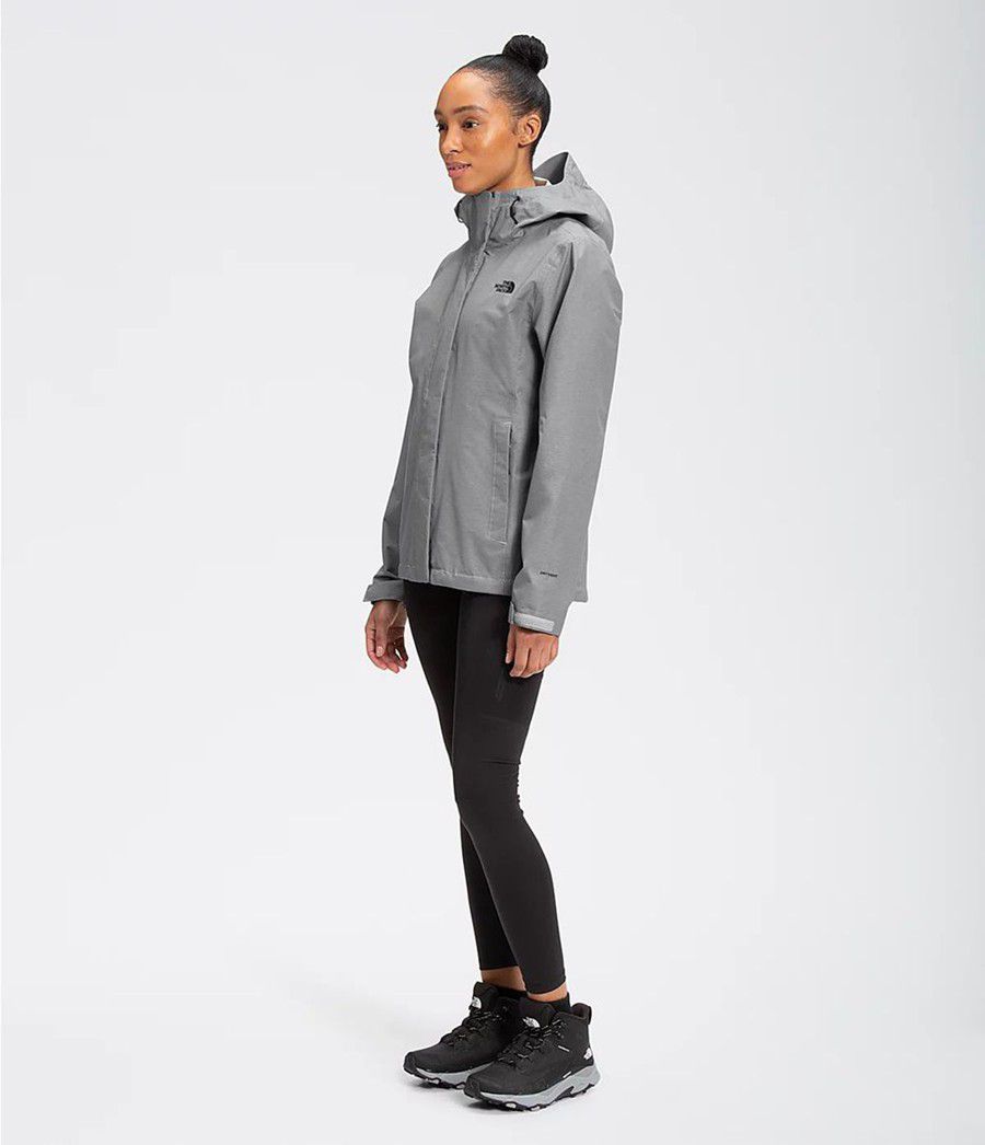 Dámské Rainwear The North Face Venture 2 Šedé | GZWHECX-86