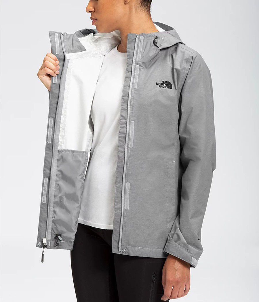 Dámské Rainwear The North Face Venture 2 Šedé | GZWHECX-86