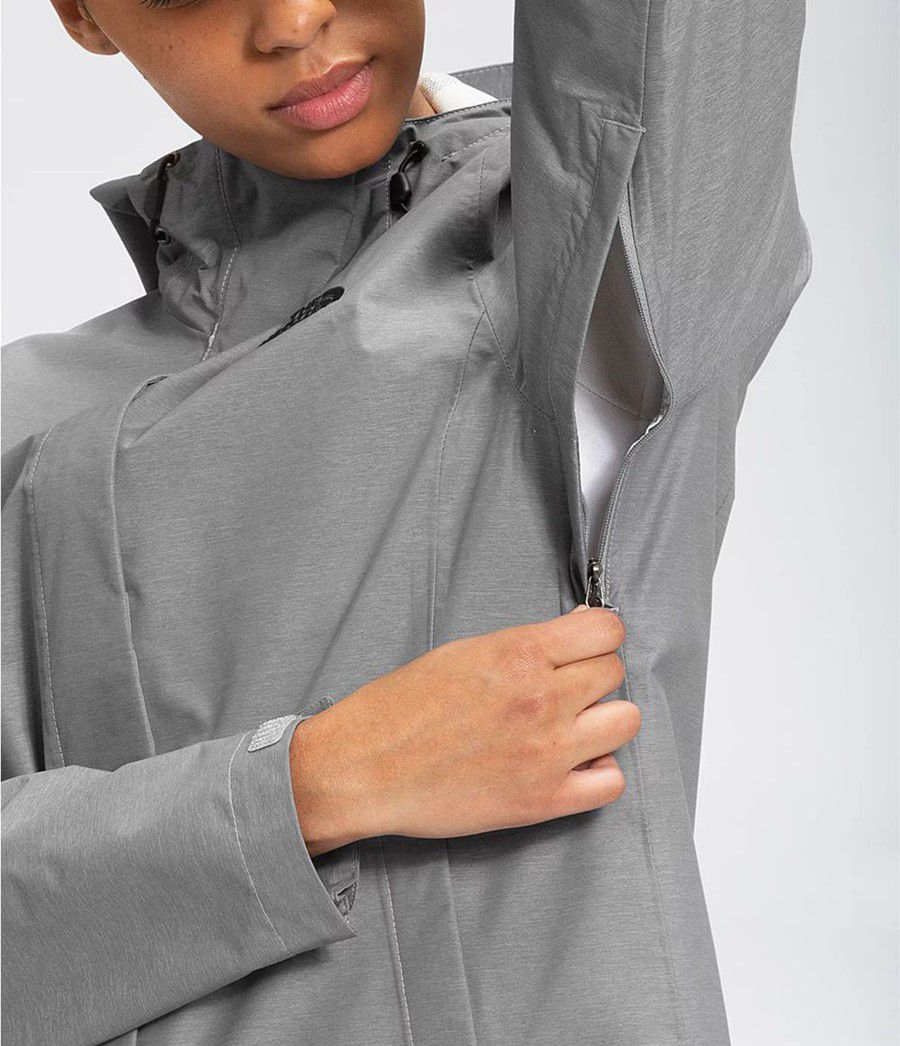 Dámské Rainwear The North Face Venture 2 Šedé | GZWHECX-86