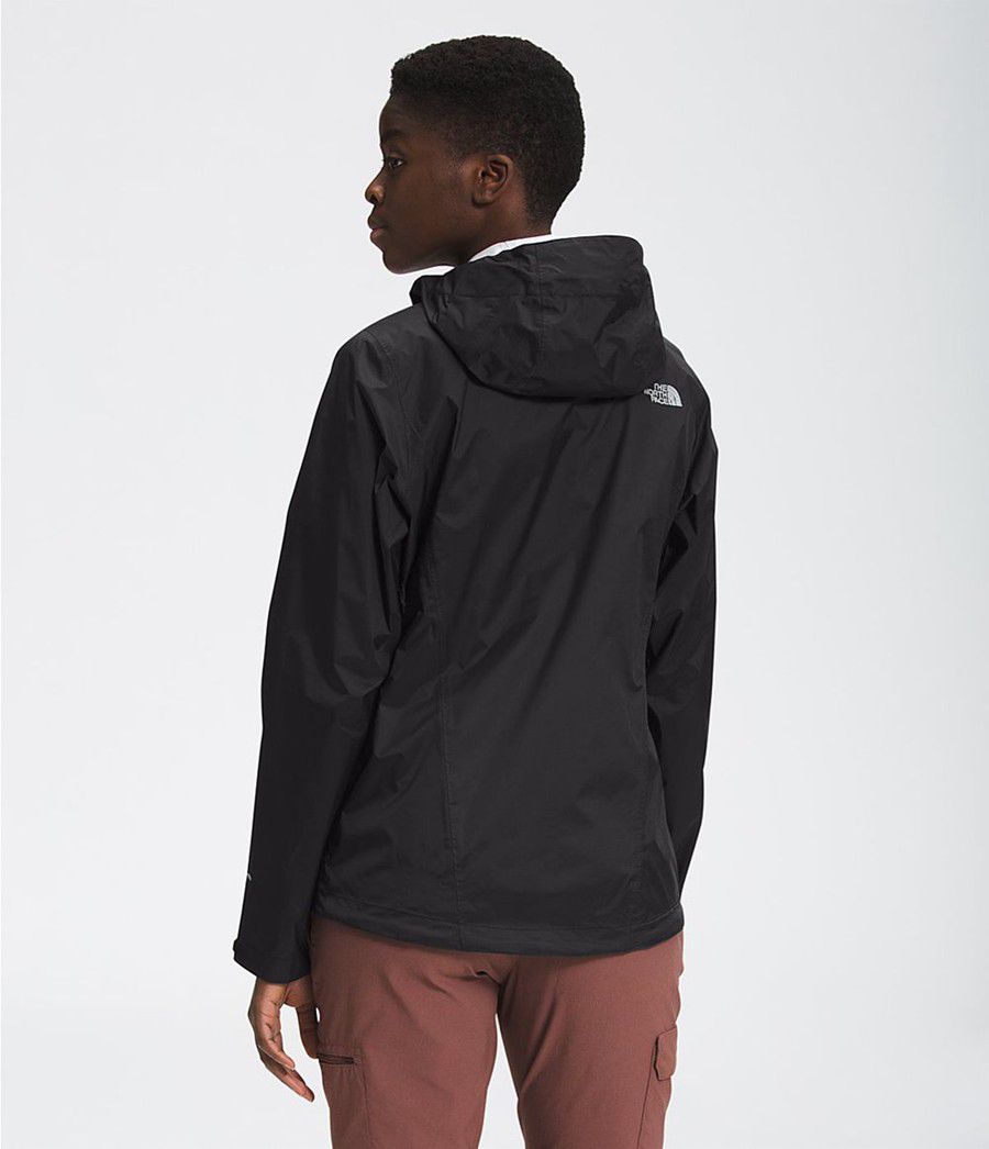 Dámské Rainwear The North Face Venture 2 Černé | RAXHFPM-16