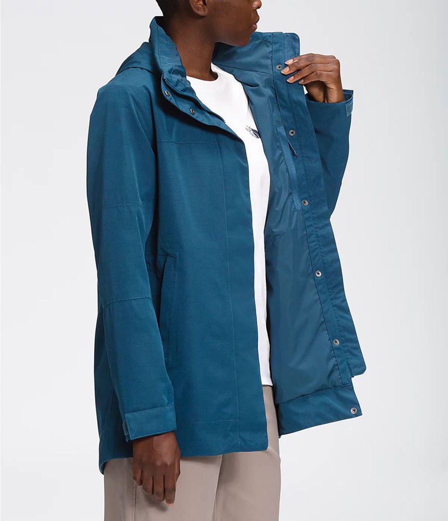 Dámské Rainwear The North Face Westoak City Trench Blankyt | UMRCZKF-01