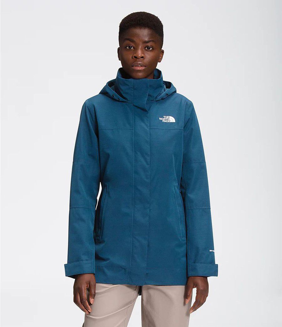 Dámské Rainwear The North Face Westoak City Trench Blankyt | UMRCZKF-01