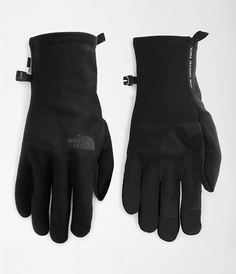 Dámské Rukavice The North Face Windwall Closefit Fleece Černé | GZPEHFR-85