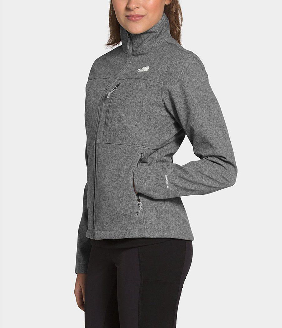 Dámské Softshellová Bunda The North Face Apex Bionic Šedé | KJLOIHF-73