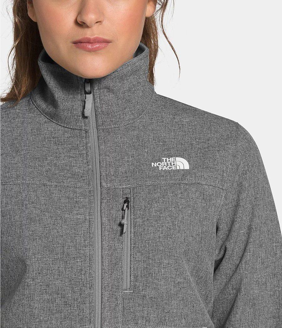 Dámské Softshellová Bunda The North Face Apex Bionic Šedé | KJLOIHF-73