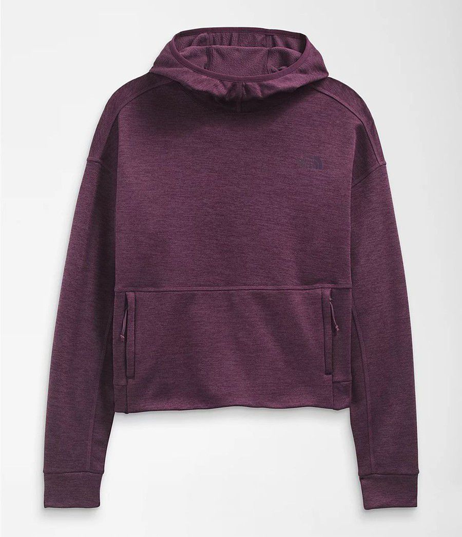 Dámské Softshellová Bunda The North Face Canyonlands Pullover Crop Fialové | BTFYIUK-27
