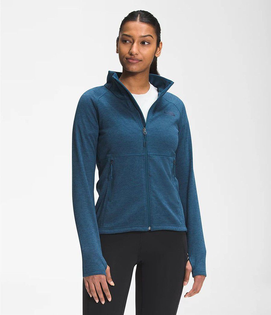 Dámské Softshellová Bunda The North Face Canyonlands Full Zip Blankyt | EADTYNK-94