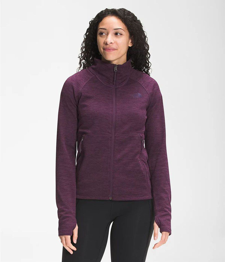 Dámské Softshellová Bunda The North Face Canyonlands Full Zip Fialové | JBVOGCX-21