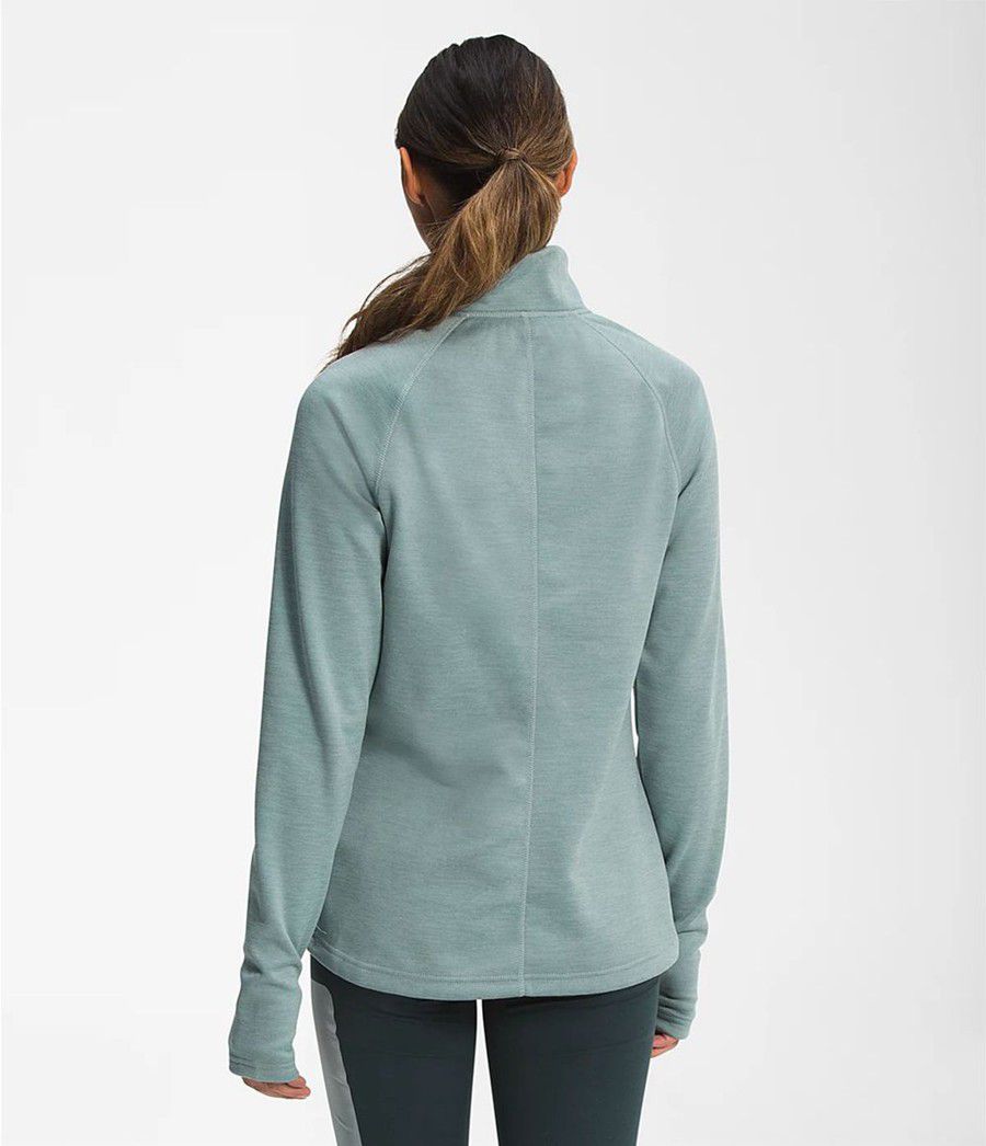 Dámské Softshellová Bunda The North Face Canyonlands ¼ Zip Blankyt | VIOEGYX-79