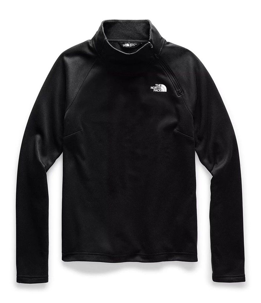 Dámské Softshellová Bunda The North Face Canyonlands ¼ Zip Černé | MVQCTBA-24