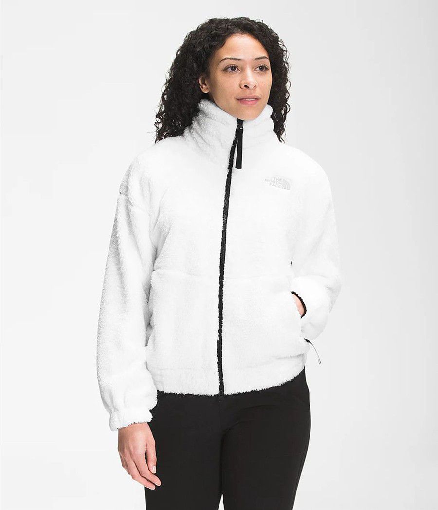 Dámské Softshellová Bunda The North Face Osito Expedition Full Zip Bílé | FTLRUAK-25