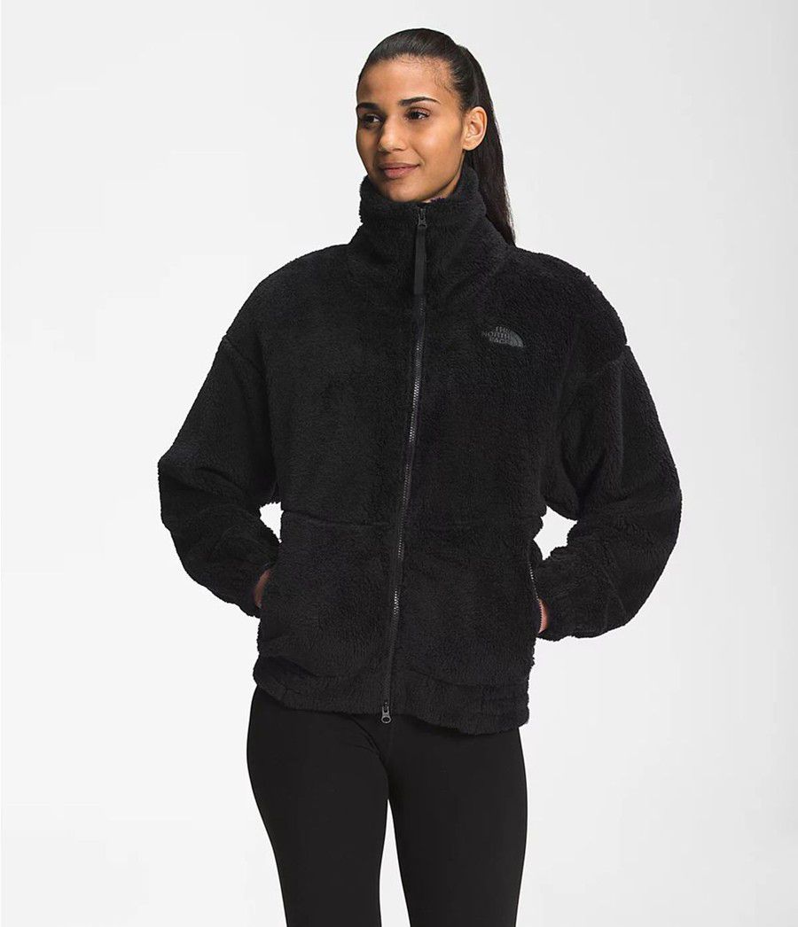 Dámské Softshellová Bunda The North Face Osito Expedition Full Zip Černé | GTWHXVO-63