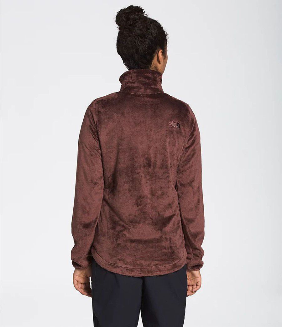 Dámské Softshellová Bunda The North Face Osito ¼ Zip Pullover Fialové | YDOSZCF-64