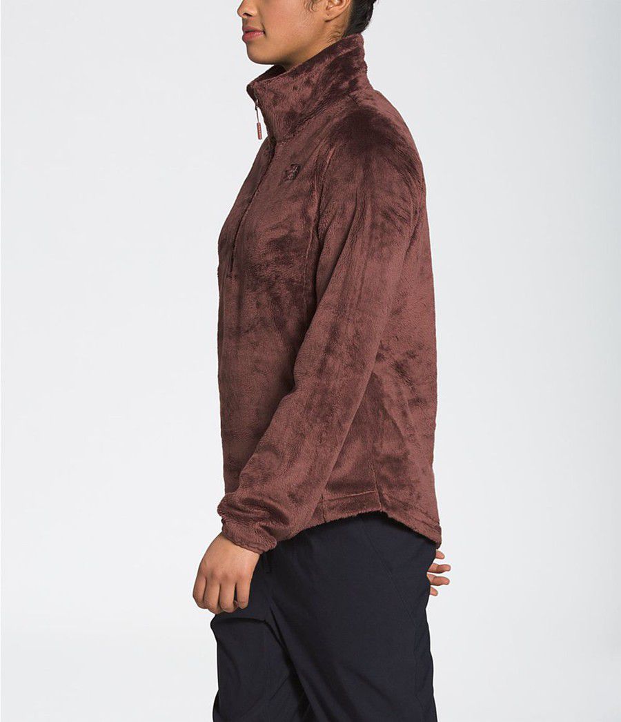 Dámské Softshellová Bunda The North Face Osito ¼ Zip Pullover Fialové | YDOSZCF-64