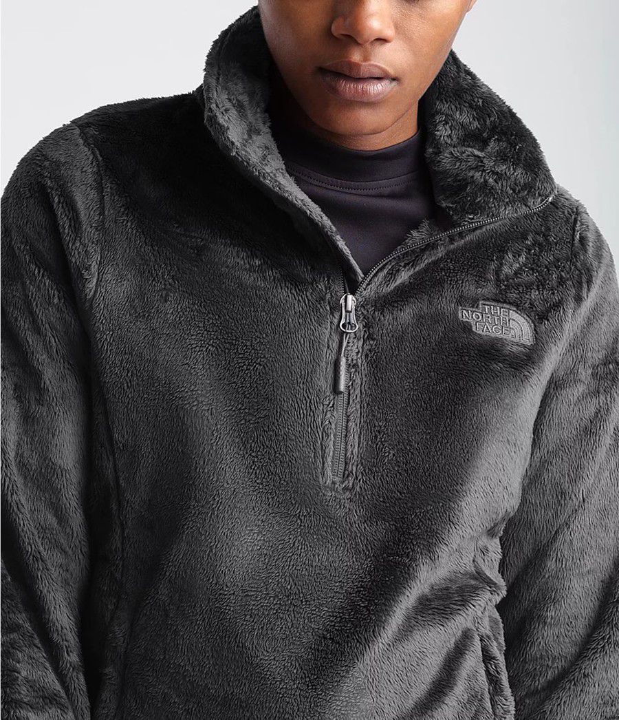 Dámské Softshellová Bunda The North Face Osito ¼ Zip Pullover Šedé | CGIMPTK-39
