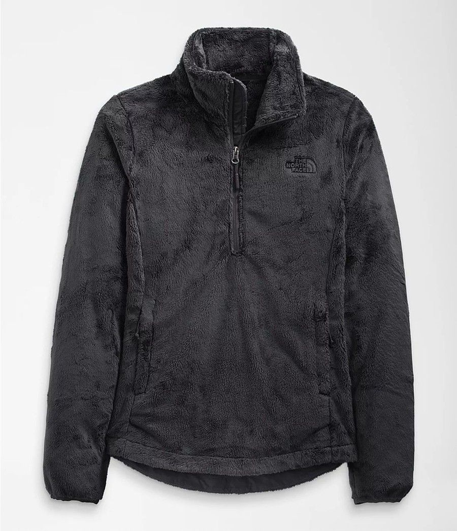 Dámské Softshellová Bunda The North Face Osito ¼ Zip Pullover Šedé | CGIMPTK-39