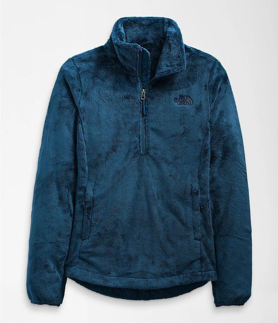 Dámské Softshellová Bunda The North Face Osito ¼ Zip Pullover Blankyt | ZAGHXNK-62