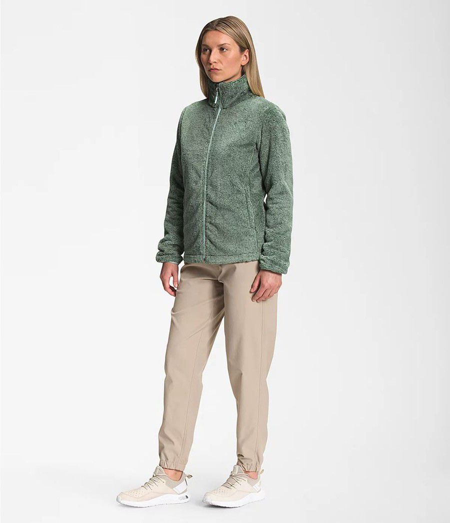 Dámské Softshellová Bunda The North Face Printed Multi-Color Osito Zelene | SPERYBT-15