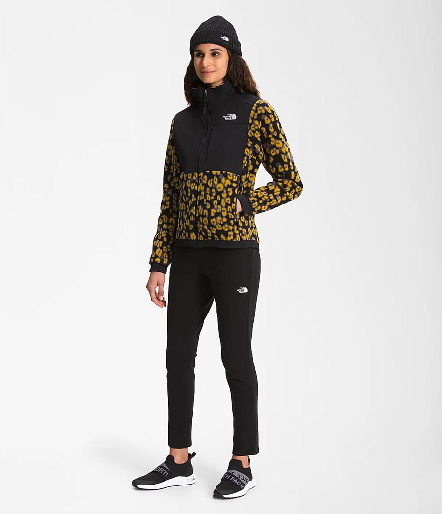 Dámské Softshellová Bunda The North Face Printed Denali 2 Leopard | SOUTRQD-27