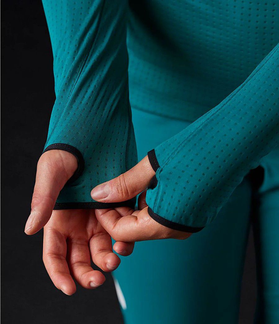 Dámské Softshellová Bunda The North Face Summit Dot Fleece ½ Zip Blankyt | OYLIGBX-05