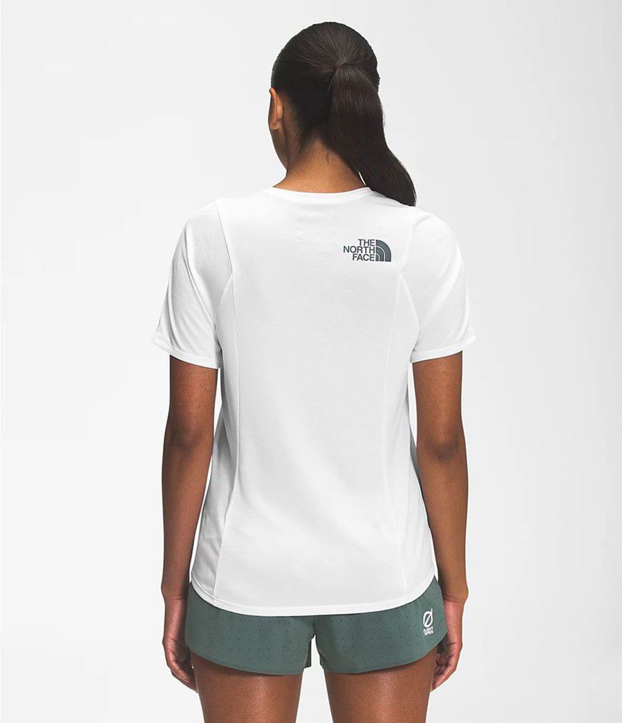 Dámské T-Shirts The North Face Flight Better Than Naked Short Sleeve Bílé | EWYVTMO-57