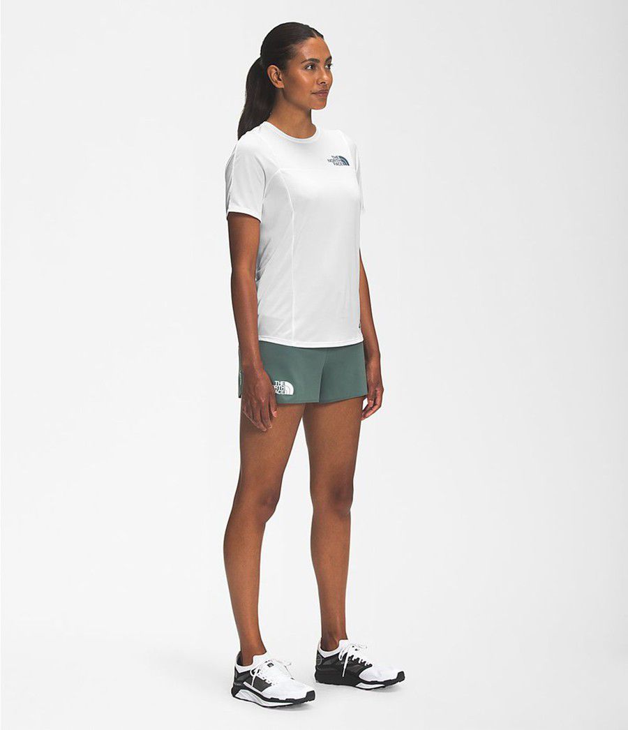 Dámské T-Shirts The North Face Flight Better Than Naked Short Sleeve Bílé | EWYVTMO-57