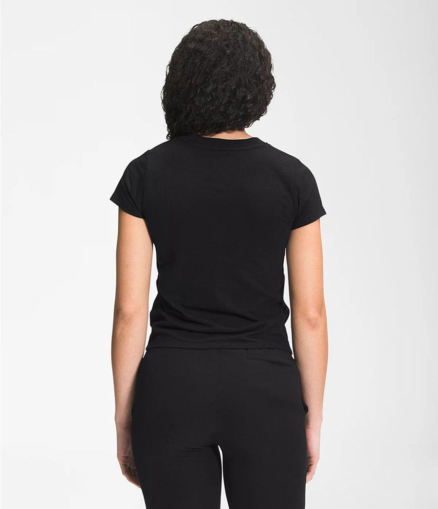 Dámské T-Shirts The North Face Recycled Expedition Graphic Short Sleeve Černé | LIMPKBG-02