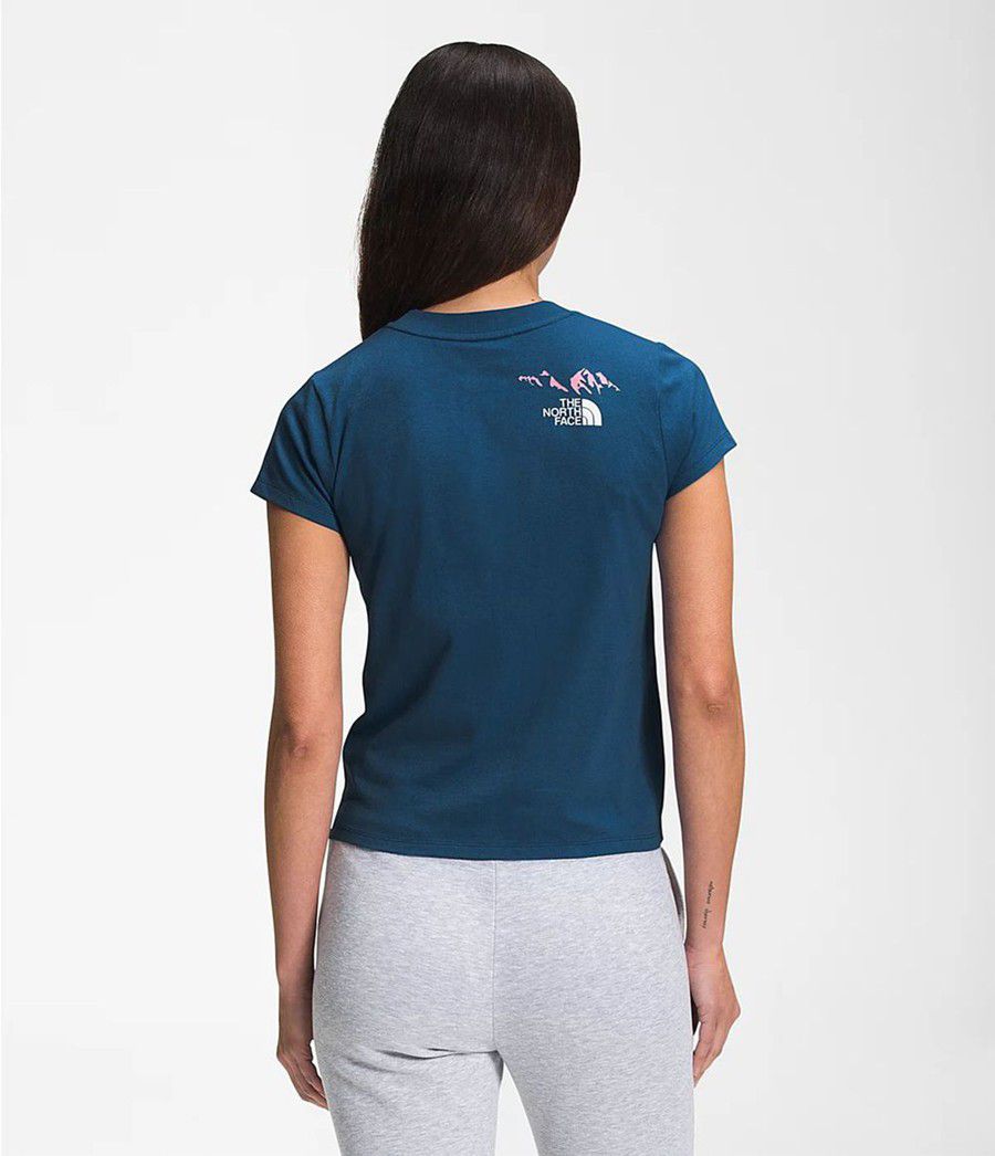 Dámské T-Shirts The North Face Short Sleeve Outdoors Together Blankyt | QPHXCTI-17