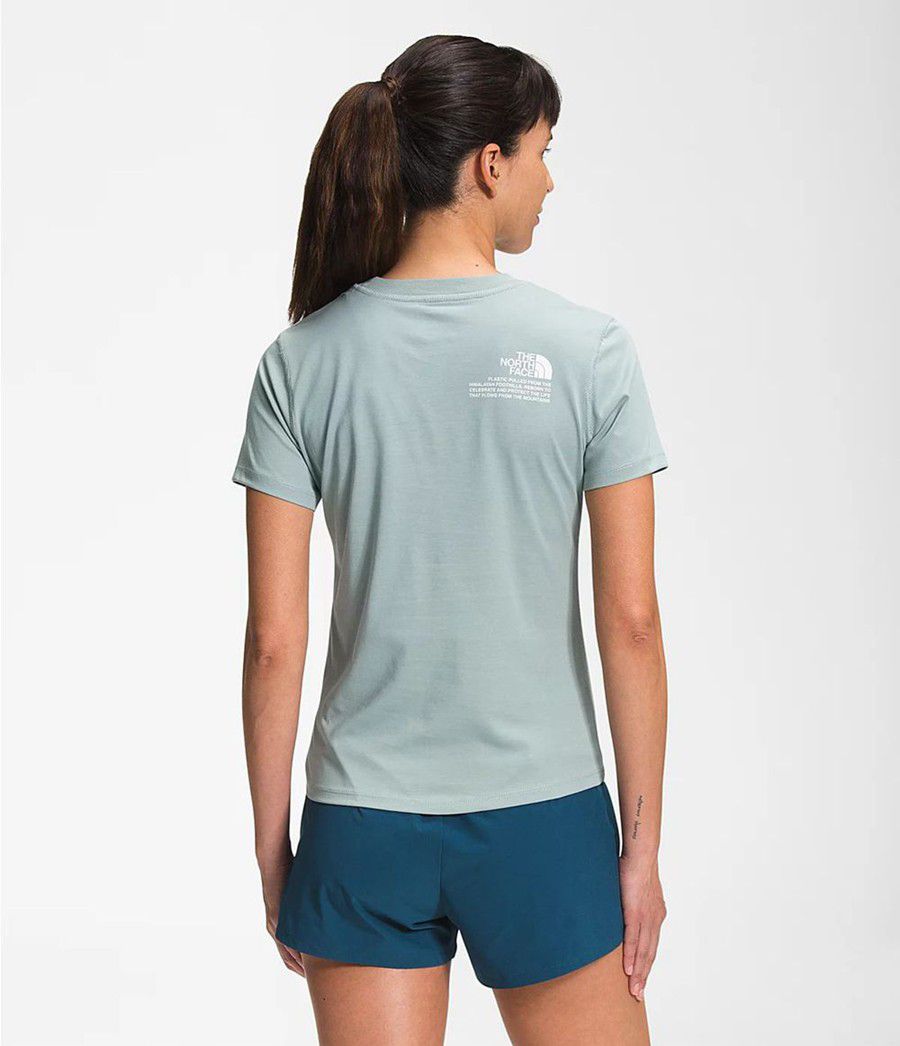 Dámské T-Shirts The North Face Short Sleeve Himalayan Bottle Source Blankyt | SOFRYTL-73