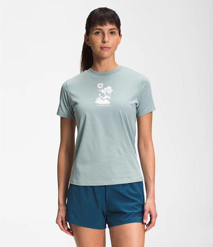 Dámské T-Shirts The North Face Short Sleeve Himalayan Bottle Source Blankyt | SOFRYTL-73