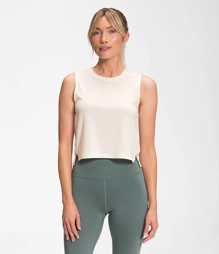 Dámské Tank Tops The North Face Ea Dawndream Relaxed Bílé | VFKUBTH-12