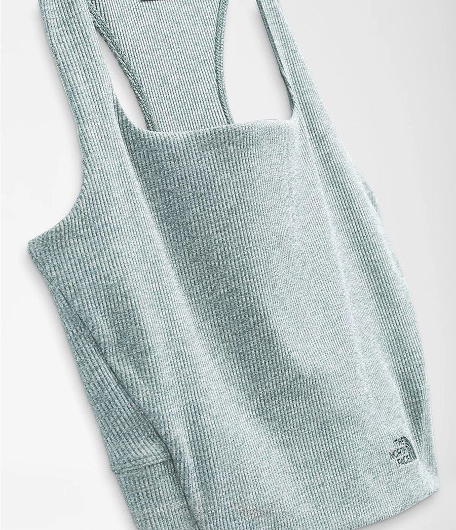 Dámské Tank Tops The North Face Ruby Hill Rib-Knit Zelene | RNQZYIP-48