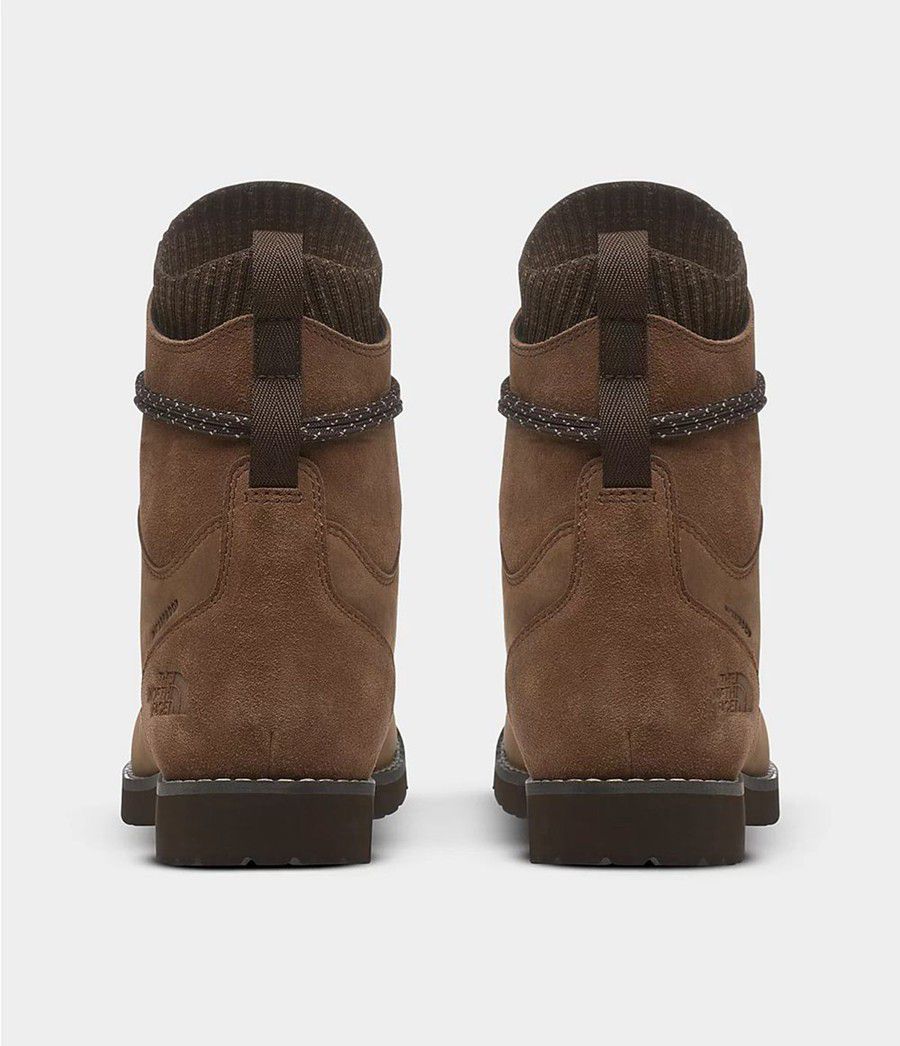 Dámské Tenisky The North Face Ballard Iii Lace Wp Hnědé | SVXZMTI-57