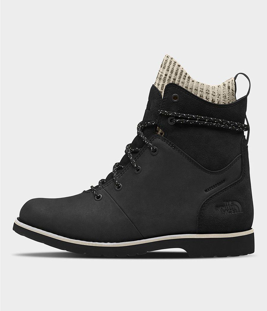 Dámské Tenisky The North Face Ballard Iii Lace Wp Černé | QREVSZX-81