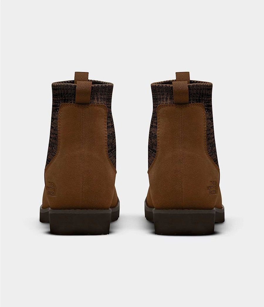 Dámské Tenisky The North Face Ballard Iii Chelsea Wp Hnědé | HSVMXQU-78